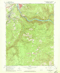 South Connellsville 1964 topographic map thumbnail