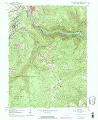 South Connellsville 1964 topographic map thumbnail