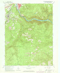 South Connellsville 1964 topographic map thumbnail