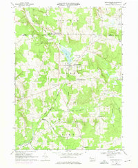 Spartansburg 1968 topographic map thumbnail