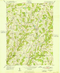 Springville 1948 topographic map thumbnail