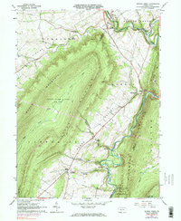 Spruce Creek 1963 topographic map thumbnail