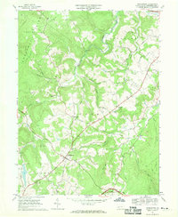 Stahlstown 1967 topographic map preview
