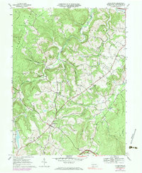 Stahlstown 1967 topographic map thumbnail