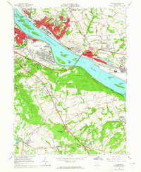 Steelton 1963 topographic map thumbnail