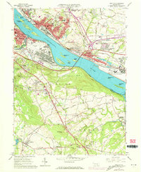Steelton 1963 topographic map thumbnail