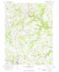 Stewartstown 1953 topographic map thumbnail