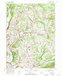 Stillwater 1954 topographic map thumbnail