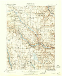 Stoneboro 1911 topographic map thumbnail