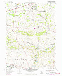 Strausstown 1955 topographic map thumbnail