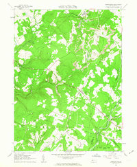 Strongstown 1961 topographic map thumbnail