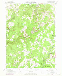 Strongstown 1961 topographic map thumbnail