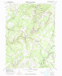 Strongstown 1961 topographic map thumbnail