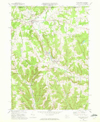 Sugar Grove 1968 topographic map thumbnail