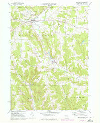 Sugar Grove 1968 topographic map thumbnail