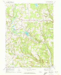 Sugar Lake 1967 topographic map thumbnail
