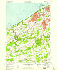 Swanville 1957 topographic map thumbnail