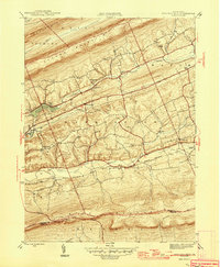 Swatara Hill 1946 topographic map thumbnail