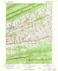 Swatara Hill 1955 topographic map thumbnail