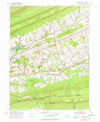 Swatara Hill 1955 topographic map thumbnail
