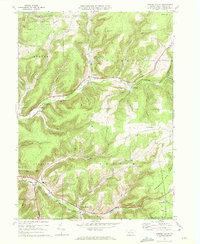 Sweden Valley 1969 topographic map thumbnail