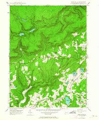 Sweet Valley 1946 topographic map thumbnail
