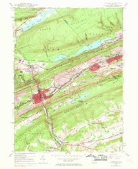 Tamaqua 1947 topographic map thumbnail