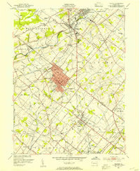 Telford 1953 topographic map thumbnail
