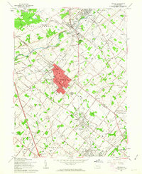 Telford 1960 topographic map thumbnail