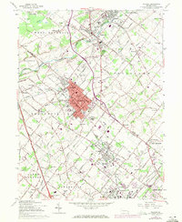Telford 1960 topographic map thumbnail
