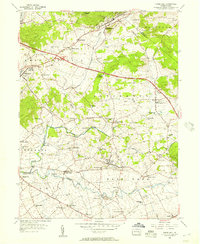 Terre Hill 1956 topographic map thumbnail