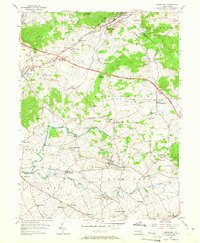 Terre Hill 1956 topographic map thumbnail