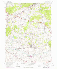 Terre Hill 1956 topographic map thumbnail