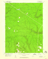 The Knobs 1959 topographic map thumbnail