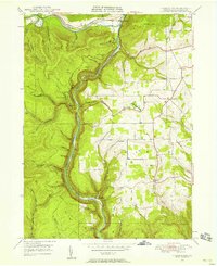 Tiadaghton 1946 topographic map thumbnail