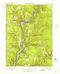 Tidioute 1927 topographic map thumbnail
