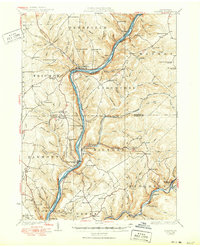Tidioute 1930 topographic map thumbnail