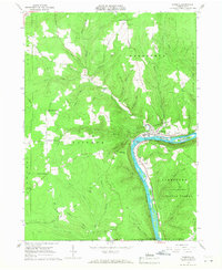 Tidioute 1966 topographic map thumbnail