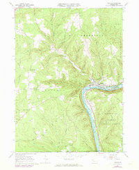 Tidioute 1966 topographic map thumbnail