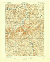 Tioga 1902 topographic map thumbnail