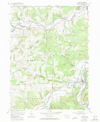 Tioga 1969 topographic map thumbnail