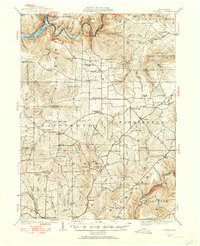 Tionesta 1922 topographic map thumbnail
