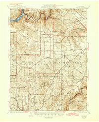 Tionesta 1924 topographic map thumbnail