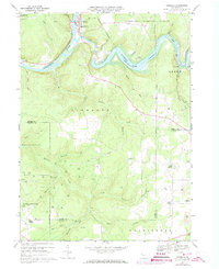 Tionesta 1967 topographic map thumbnail