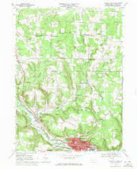 Titusville North 1968 topographic map thumbnail