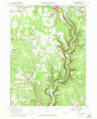 Titusville South 1968 topographic map thumbnail