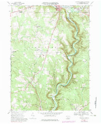 Titusville South 1968 topographic map thumbnail