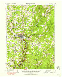 Titusville 1927 topographic map thumbnail
