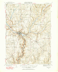 Titusville 1927 topographic map thumbnail