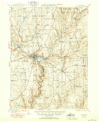 Titusville 1933 topographic map thumbnail